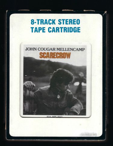 John Cougar Mellencamp - Scarecrow 1985 CRC T23 8-TRACK TAPE