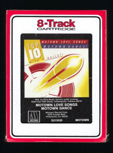 Motown Love Songs - Motown Dance 1984 RCA MOTOWN T23 8-TRACK TAPE