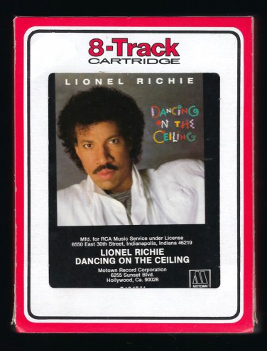 Lionel Richie - Dancing on the Ceiling 1986 RCA MOTOWN T23 8-TRACK TAPE