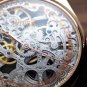 Fiber - Carved Rose Gold Nine Spot Mini Second-Marker Hand Winder (FB8001-93-1RG)