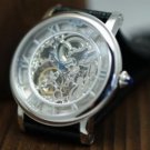 Fiber - Carved Roman Silver Automatic (FB8002-02-1S)