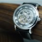 Fiber - Carved Roman Black Automatic (FB8002-02-2S)