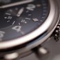 Fiber - Retro-chic Black Chronograph Hand Winder (FB8003-01-2)