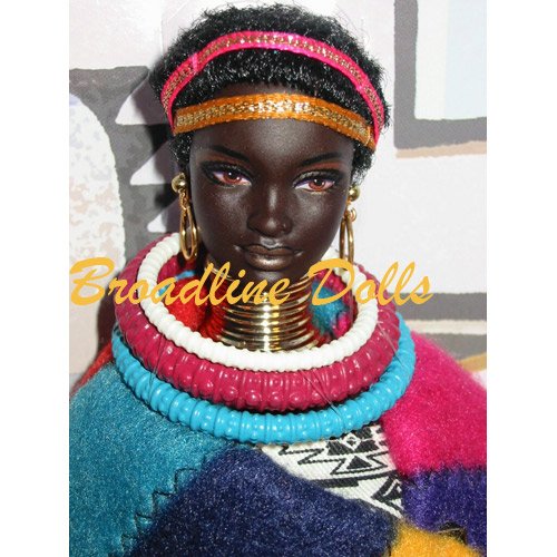 Barbie Princess of South Africa Dolls of the World African doll NRFB