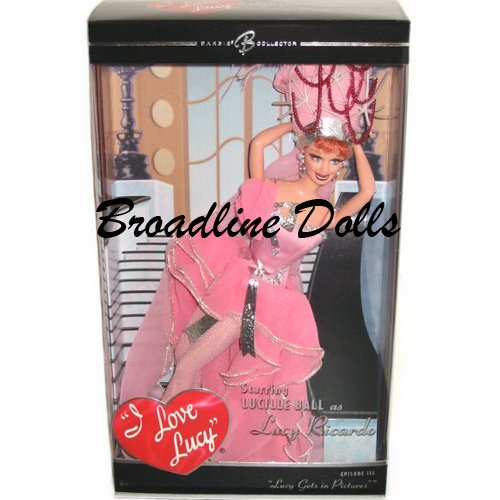 Lucy Gets In Pictures Lucille Ball Barbie Doll I Love Lucy Collector Series Nrfb