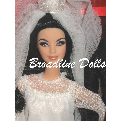 black barbie wedding doll