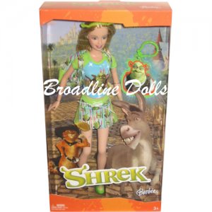 Barbie shrek doll hot sale