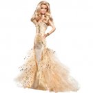 Barbie 50th Anniversary Glamour doll in gold gown NRFB Barbie 50th Anniversary Glamour doll in gold gown NRFB