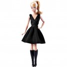 Barbie Classic Black Dress Silkstone Blonde BFMC articulated doll NRFB