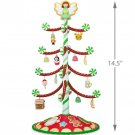 Hallmark Season's Treatings Miniature Tree Set with 12 mini Christmas ornaments KOC Repaint Hallmark Season's Treatings Miniature Tree Set with 12 mini Christmas ornaments KOC Repaint