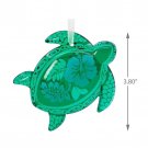 Hallmark 2017 Honu Hawaiian Sea Turtle green glass Christmas Ornament Hallmark 2017 Honu Hawaiian Sea Turtle green glass Christmas Ornament