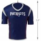 Hallmark 2018 NFL New England Patriots football jersey Christmas Ornament Hallmark 2018 NFL New England Patriots football jersey Christmas Ornament