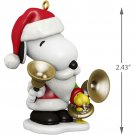 Hallmark 2018 Peanuts Bell Ringer Snoopy Spotlight on Snoopy Christmas Ornament 21st in series