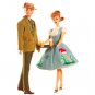 Friday Night Dream Date Barbie Ken vintage repro Gold Label doll gift set NRFB