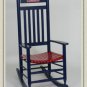 Rocking Chair Hardwood  200 Slat Collegiate - Ole Miss