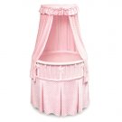 Pink Oval Bassinet