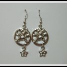E41 Smart Horse + Star Earrings With Rhinestone