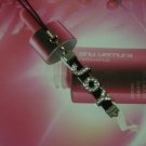 "J O Y" Black Leather Phone Straps "J O Y" Black Leather Phone Straps