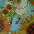 EP6 Twin Swarovski Crystal Pearls Earrings (Powder Rose) EP6 Twin Swarovski Crystal Pearls Earrings (Powder Rose)