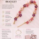 Swarovski Floral Crystal Flower Bracelet Swarovski Floral Crystal Flower Bracelet