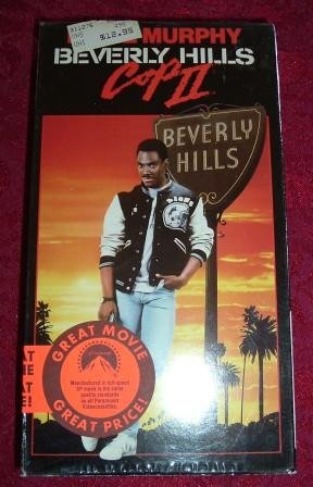 VHS - Beverly Hills Cop II Rated R