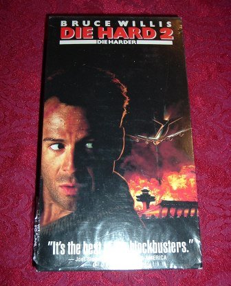 VHS - Die Hard 2 Rated R starring Bruce Willis