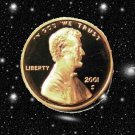 2001 S MINT LINCOLN