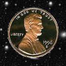 1996 S MINT LINCOLN