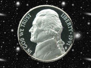 1991 S PROOF JEFFERSON NICKLE