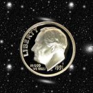 1991 S PROOF DIME