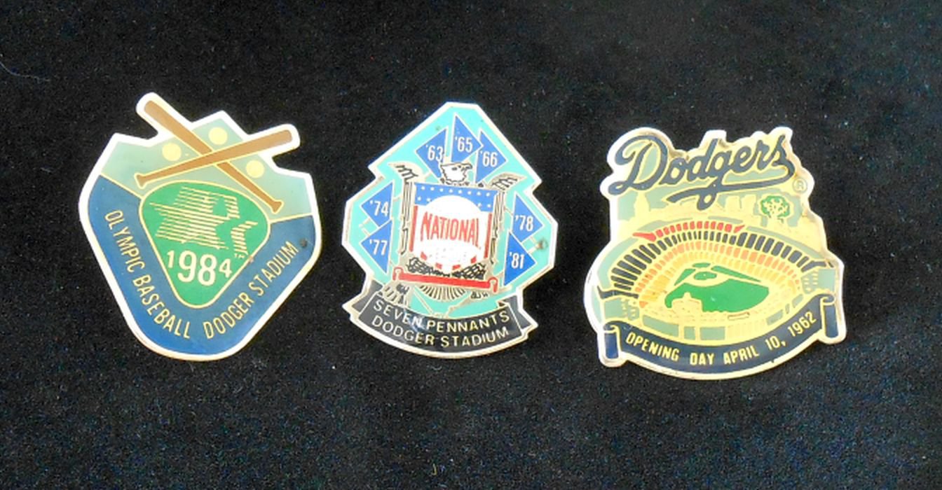 Unocal 76 25th Anniversary Dodger Stadium Pins