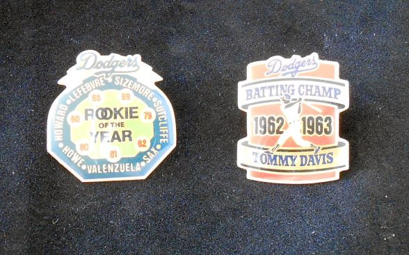 Unocal 76 L.A.Dodgers Award Winners Pins