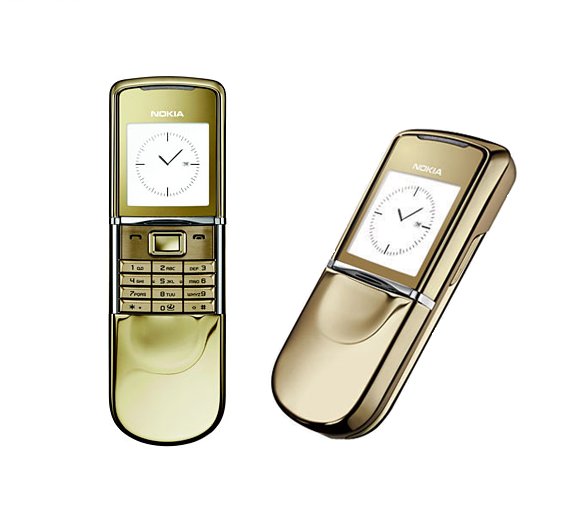 UNLOCKED Nokia 8800 Sirocco 18K Gold - SALE -