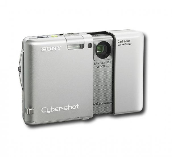 Sony - Cyber-shot 6.0MP Digital Camera 2GB - Silver ! SALE !
