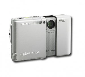 Sony - Cyber-shot 6.0MP Digital Camera 2GB - Silver ! SALE !