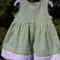 "Youngland"  Infant Summer Dress Size 18mos. Green