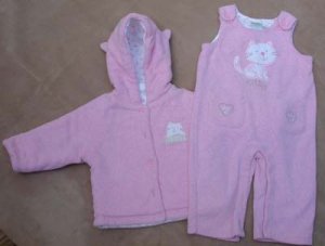 Girls Infant Pant and Coat - 12M  Koalababy