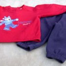 Infant Sweat Set 6/9 Mo  Peek a Babe
