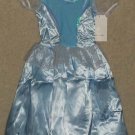 Cinderella Party Dress Dress-up "Satin" Sequins and Velour Size 4  NEW