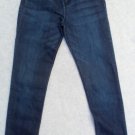 Girls B'gosh Blue Jeans Size 14 Dark Blue Skinny Legs Adjustable Waist.