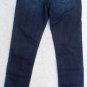 Girls B'gosh Blue Jeans Size 14 Dark Blue Skinny Legs Adjustable Waist.