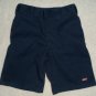 Boys Navy Blue Shorts "Uniform" Dickies Adjustable Waist Size 7 Reg