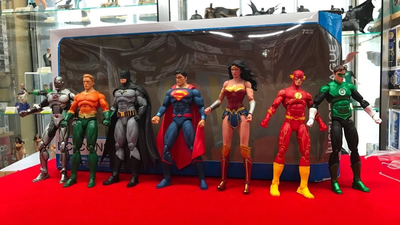 DC Rebirth Justice League Of America 7-Pack Action Figure Boxed Set