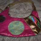 Magenta Patchwork Purse