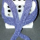 Denim Blue Chenile Scarf (SC-0001)