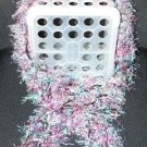 Purple, Pink, Teal, Blue and Black Scarf (SC-0003)