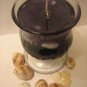 Purple Seashell Candle