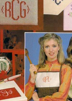 Charted Monograms for Cross Stitch