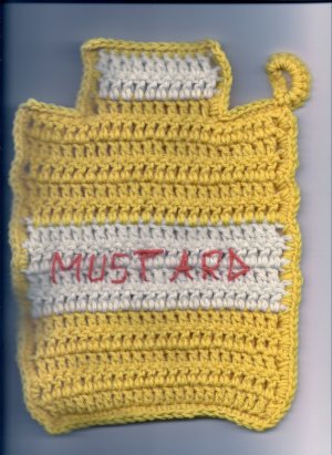 Mustard Potholder