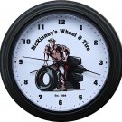 Custom Personalized Tire Wheel Repair Sales Shop Clock